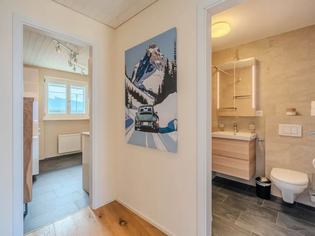 Résidence Viktoria B33 by Arosa Vacations Appartement/Fewo, Dusche und Bad, WC, 2 Schlafrä