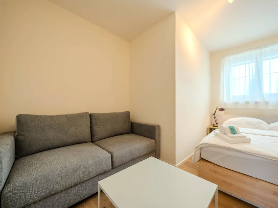 Résidence Viktoria B33 by Arosa Vacations Appartement/Fewo, Dusche und Bad, WC, 2 Schlafrä