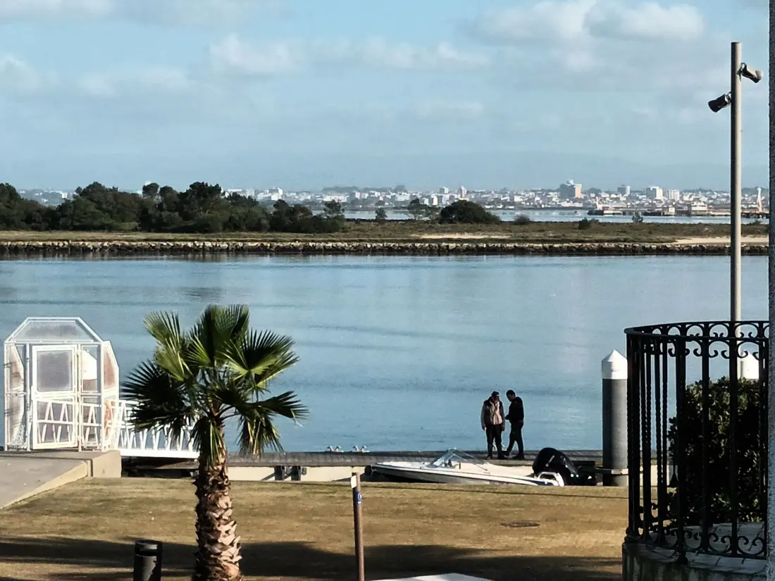 Résidence Wohnung mit Balkon, Blick auf die Lagune, Sao Jacinto, Aveiro