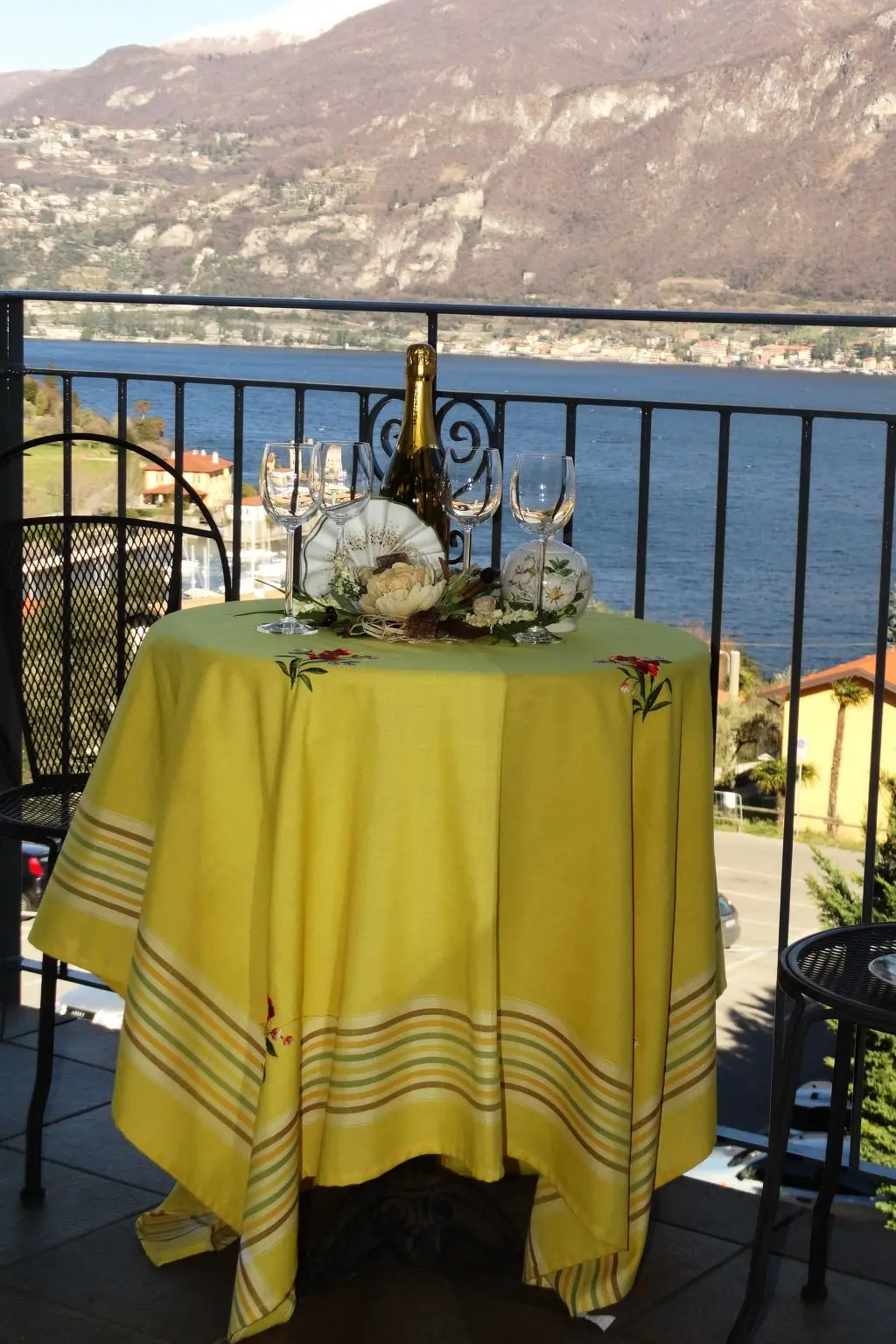 Résidence CasaKatty Zwei-Zimmer-Wohnung mit Balkon mit Seeblick