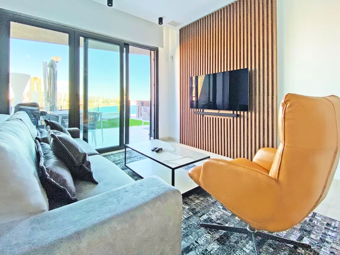 Résidence Luxuriöses Apartment mit Pool und Garage am Poniente Beach!