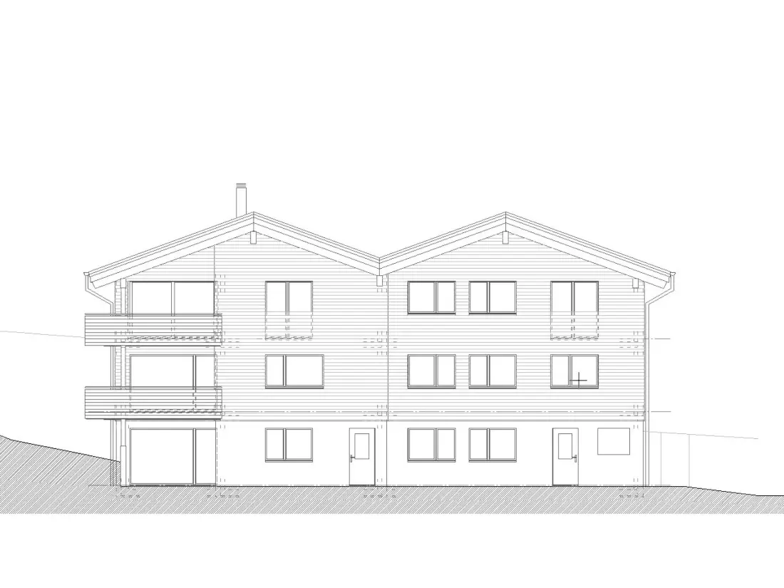 Résidence Huwetz 2. OG Süd Appartement/Fewo, Dusche oder Bad, WC 4 Zimmerwohnung, 6-Betten