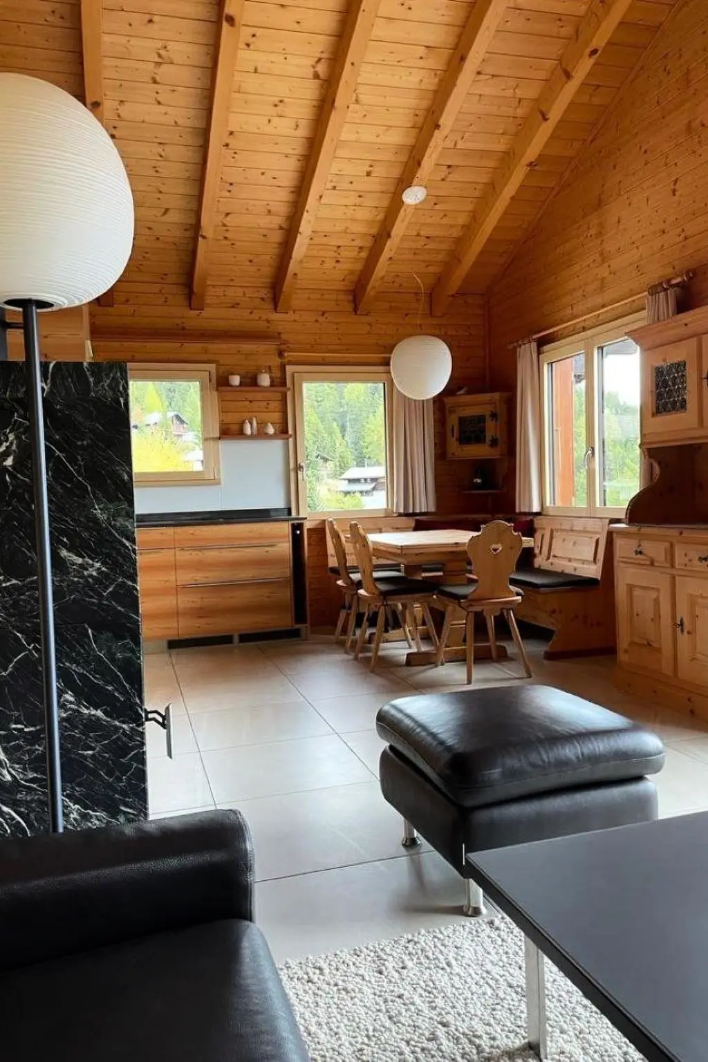 Résidence Brunnquell Appartement/Fewo, Dusche oder Bad, WC 4 1/2 Zimmerwohnung, 6-Betten