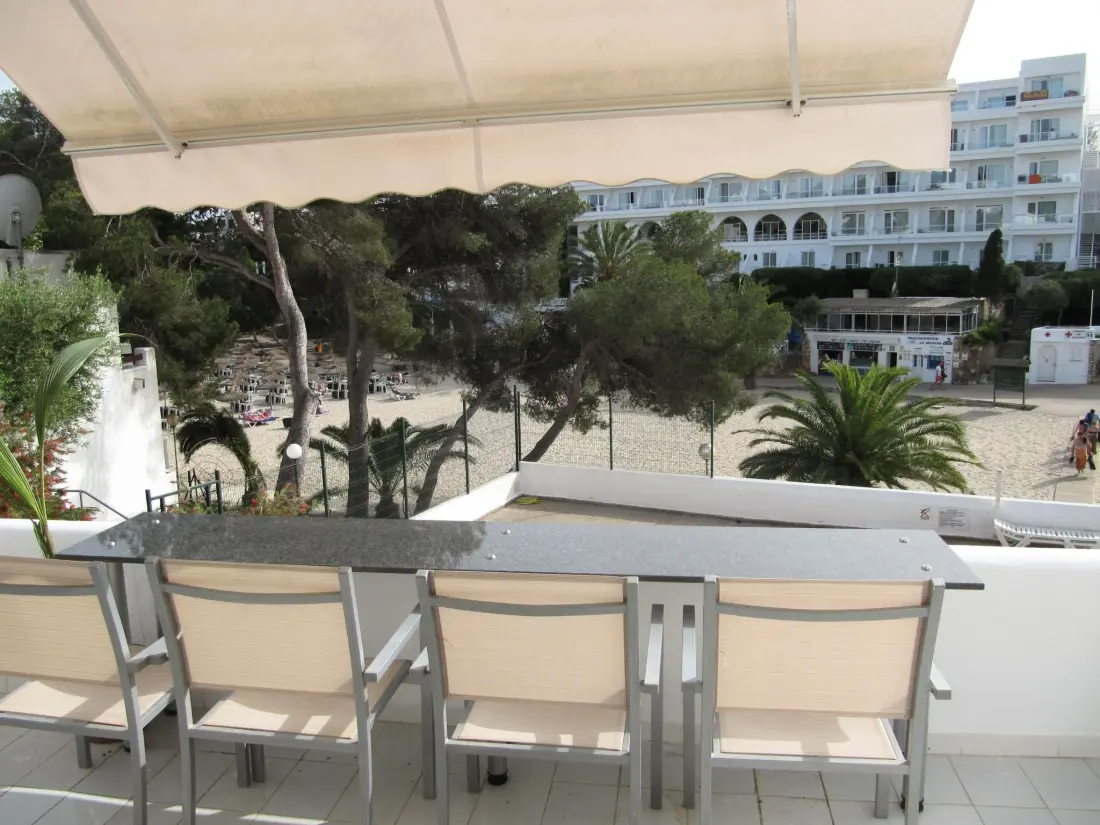 Résidence Wohnung in Cala D'or mit gemeinsamem Pool, Terrasse und Garten