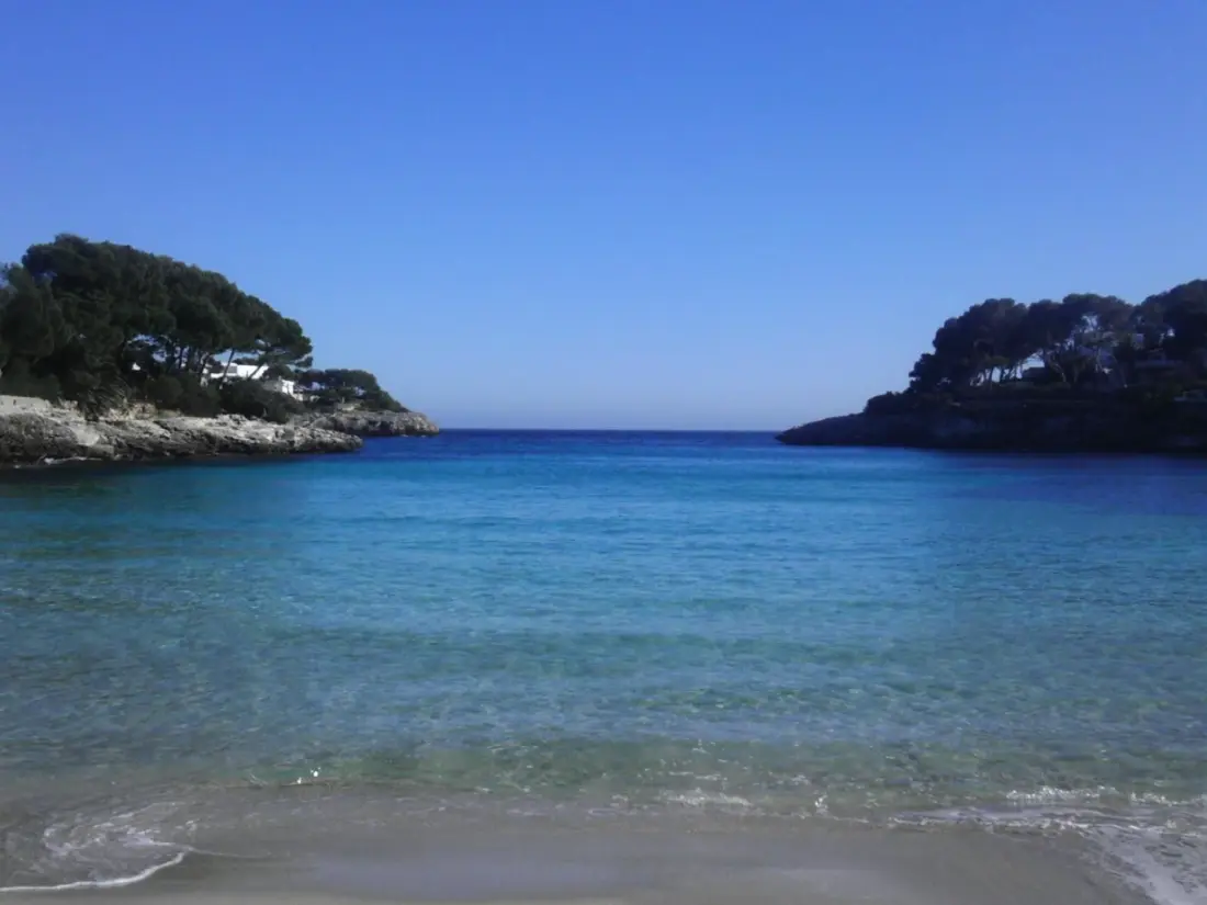 Résidence Wohnung in Cala D'or mit gemeinsamem Pool, Terrasse und Garten