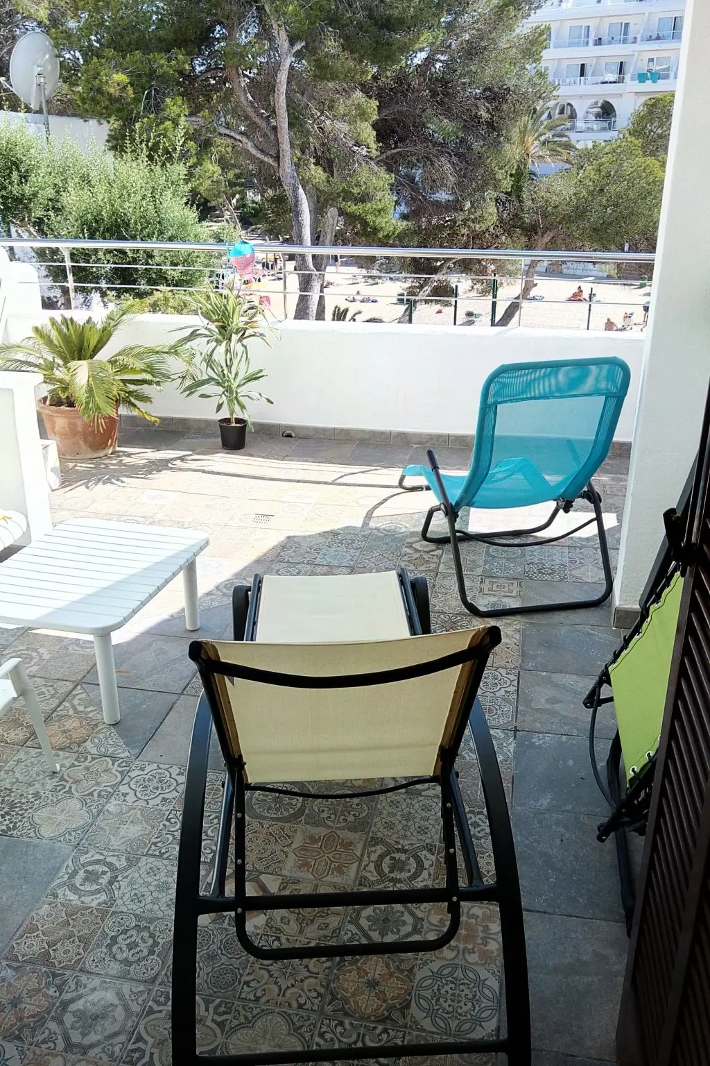 Résidence Wohnung in Cala D'or mit gemeinsamem Pool, Terrasse und Garten