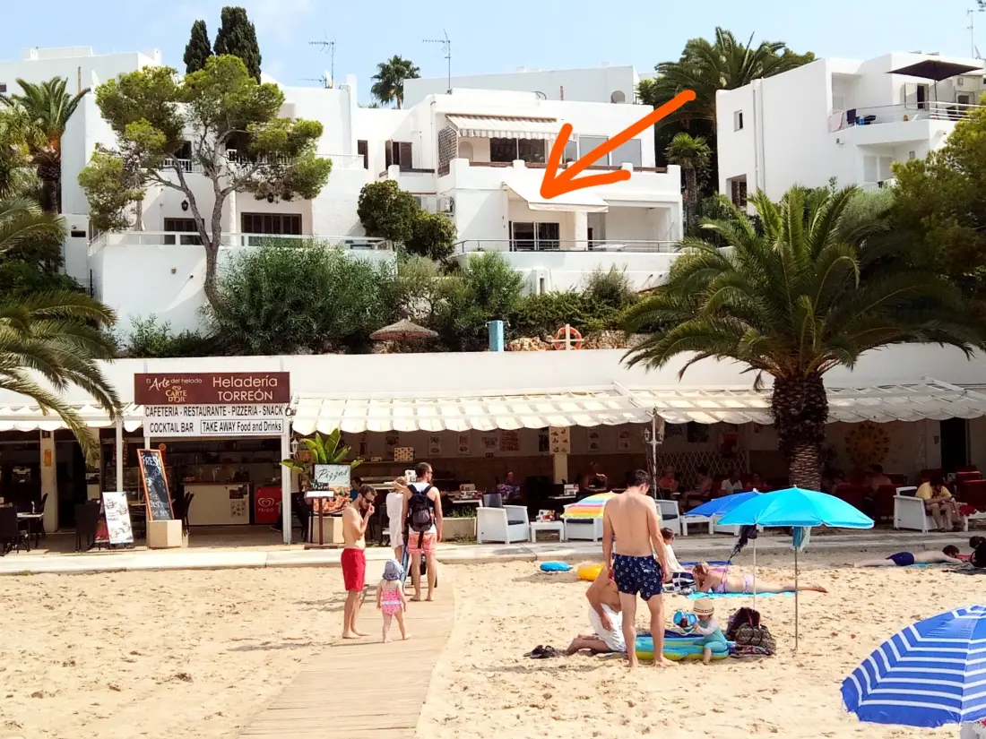 Résidence Wohnung in Cala D'or mit gemeinsamem Pool, Terrasse und Garten