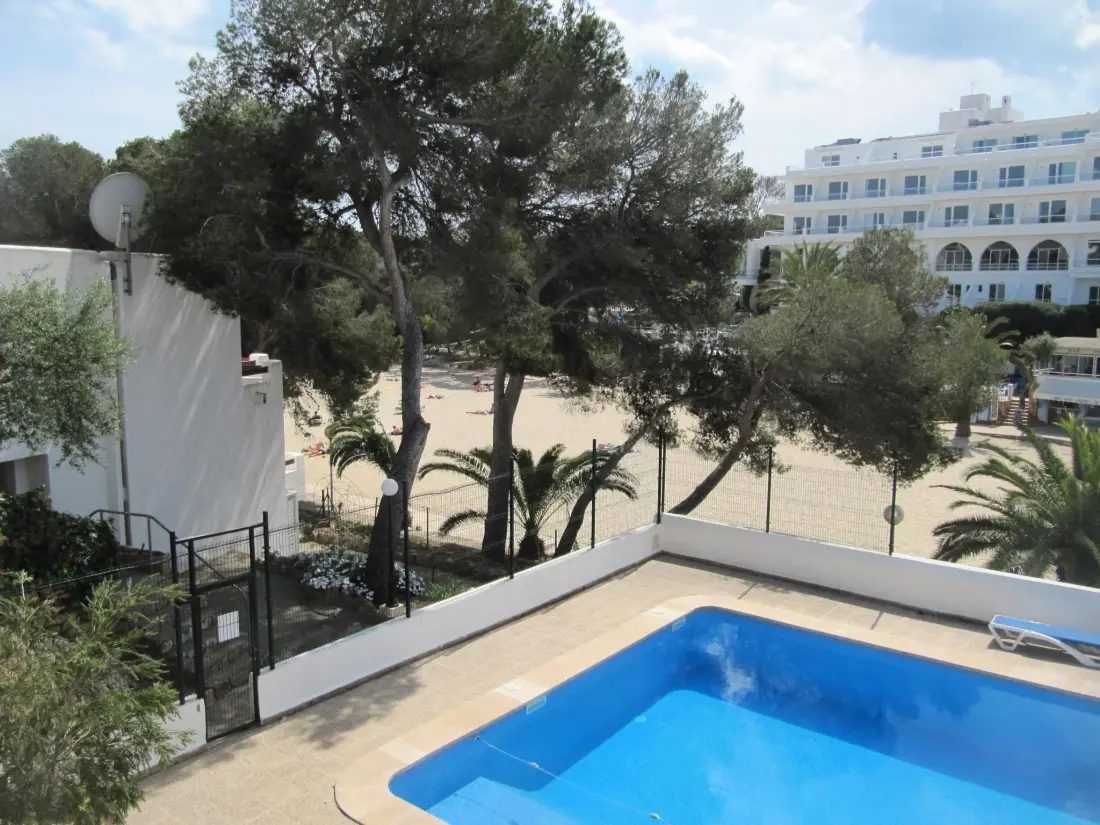 Résidence Wohnung in Cala D'or mit gemeinsamem Pool, Terrasse und Garten
