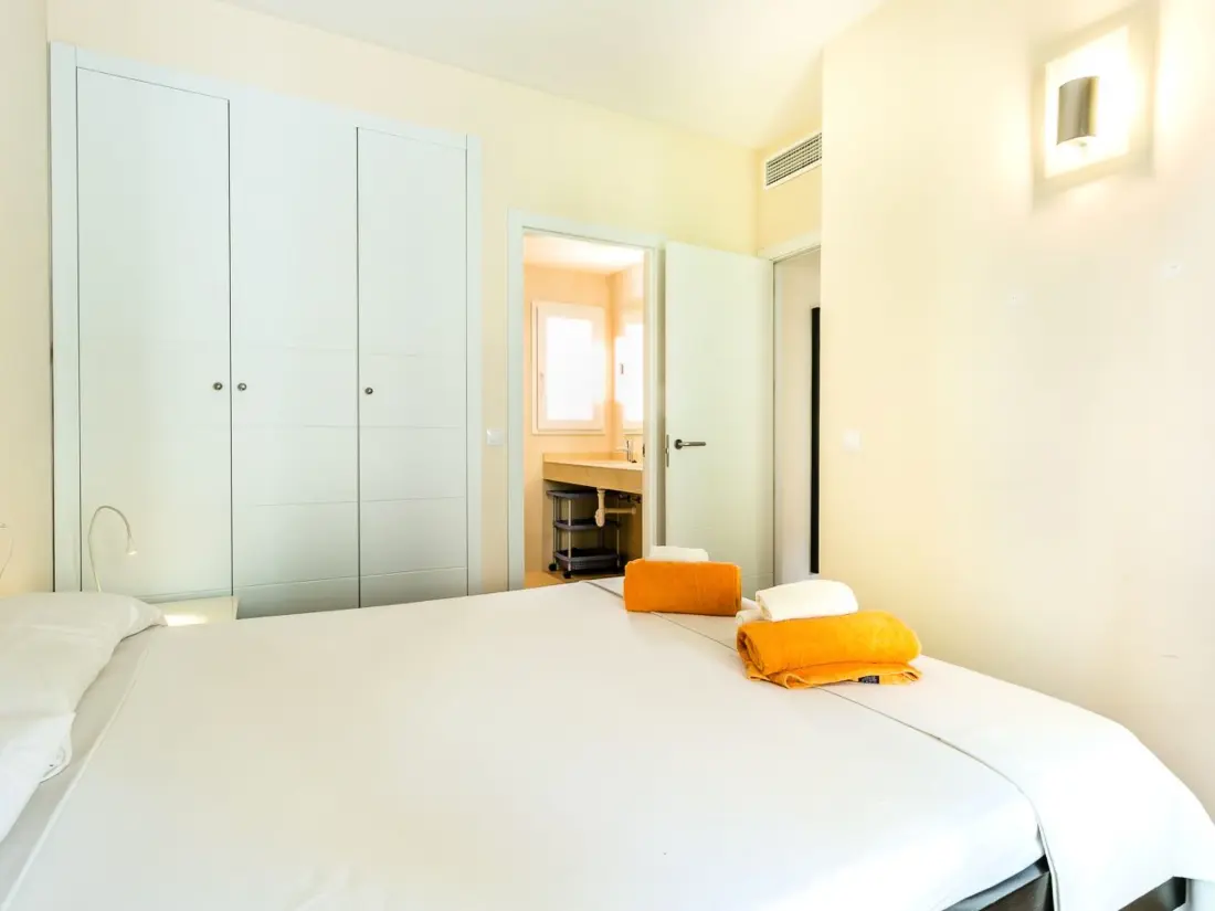 Résidence Wohnung mit gemeinsamem Pool, Grill und Meerblick