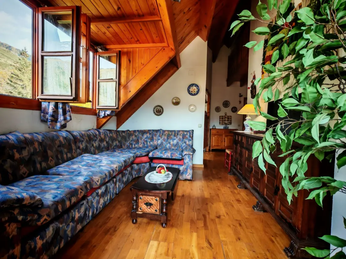 Résidence Duplex Muntanyó 2 mit Balkon und Blick auf den Berg Vall de Boí