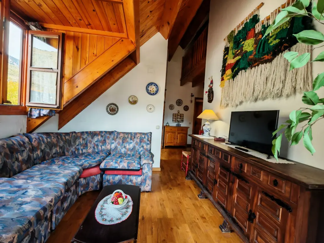 Résidence Duplex Muntanyó 2 mit Balkon und Blick auf den Berg Vall de Boí