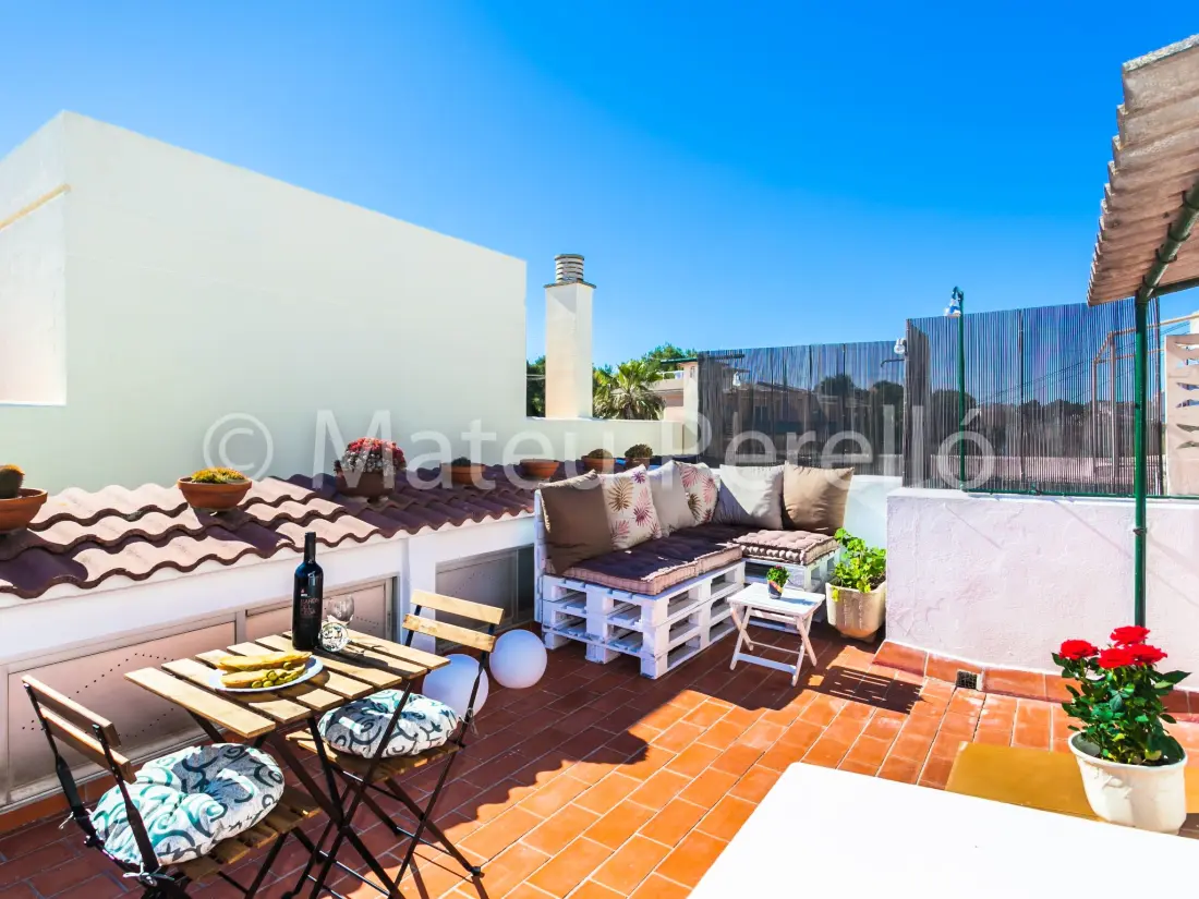 Résidence Charmante Ferienwohnung in Son Baulo mit Sonnigem Balkon