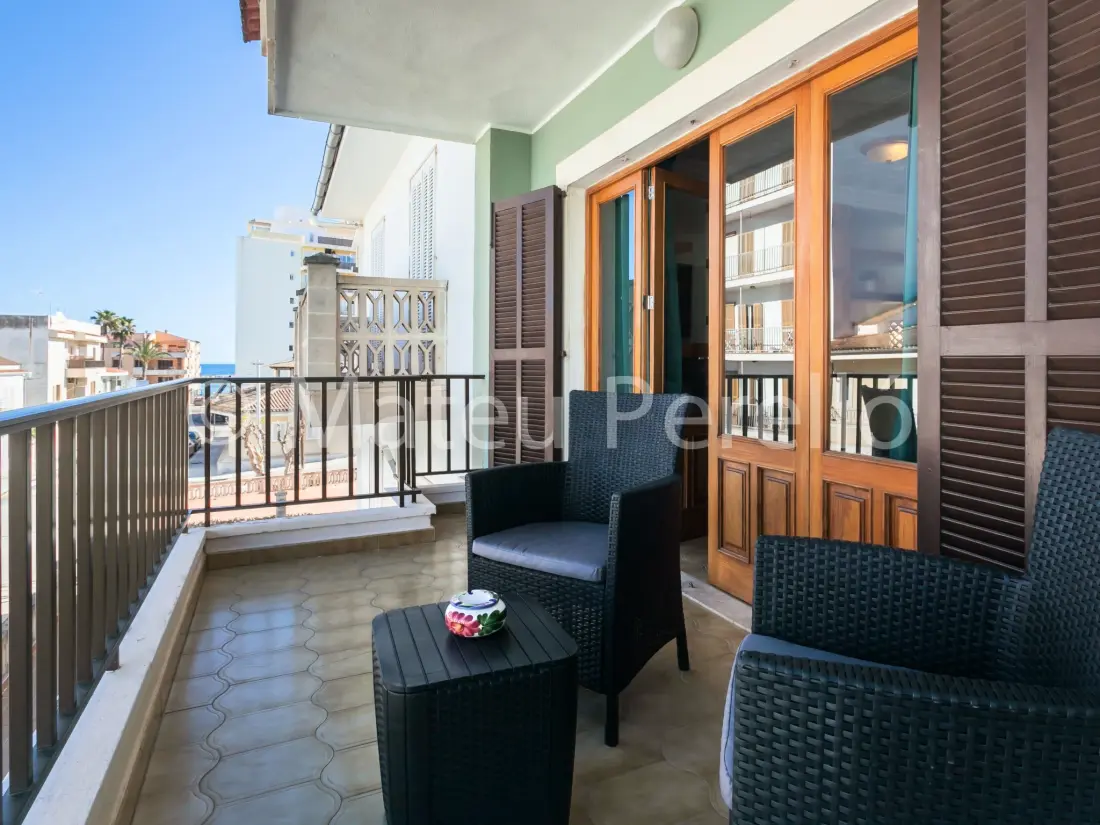Résidence Charmante Ferienwohnung in Son Baulo mit Sonnigem Balkon