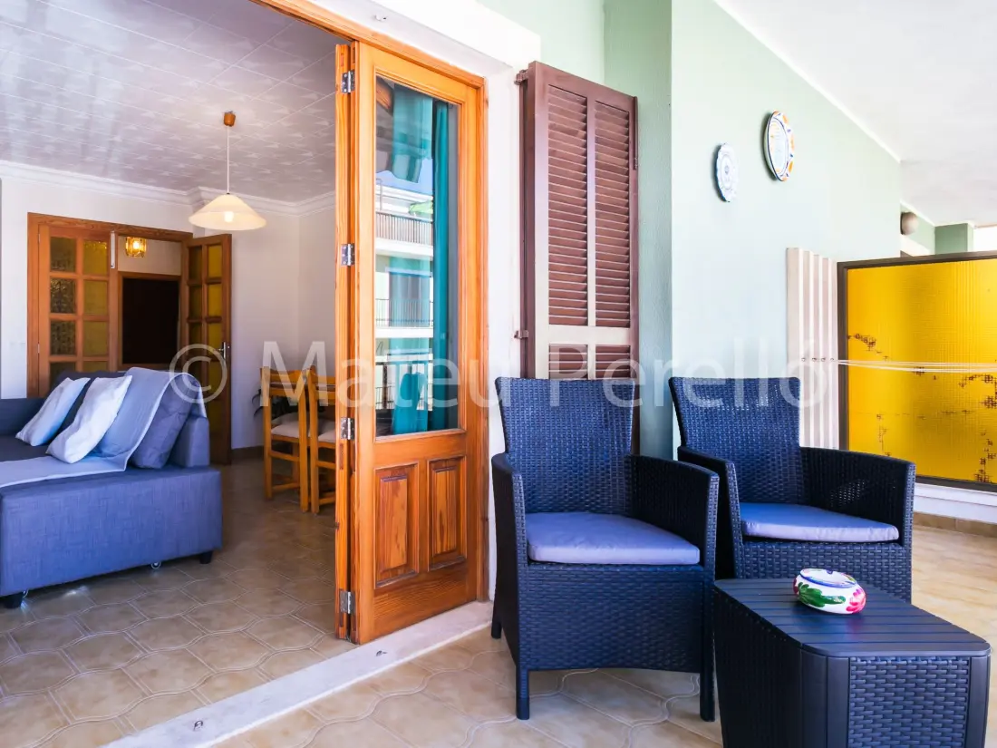 Résidence Charmante Ferienwohnung in Son Baulo mit Sonnigem Balkon