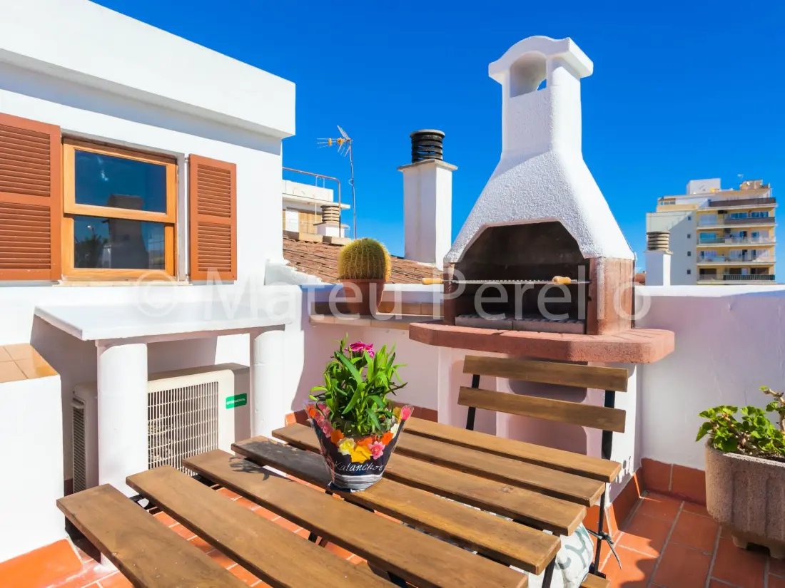 Résidence Charmante Ferienwohnung in Son Baulo mit Sonnigem Balkon