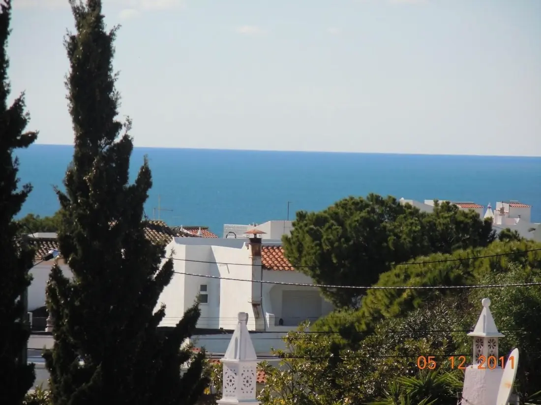 Résidence Große Wohnung in Carvoeiro mit Möblierter Terrasse