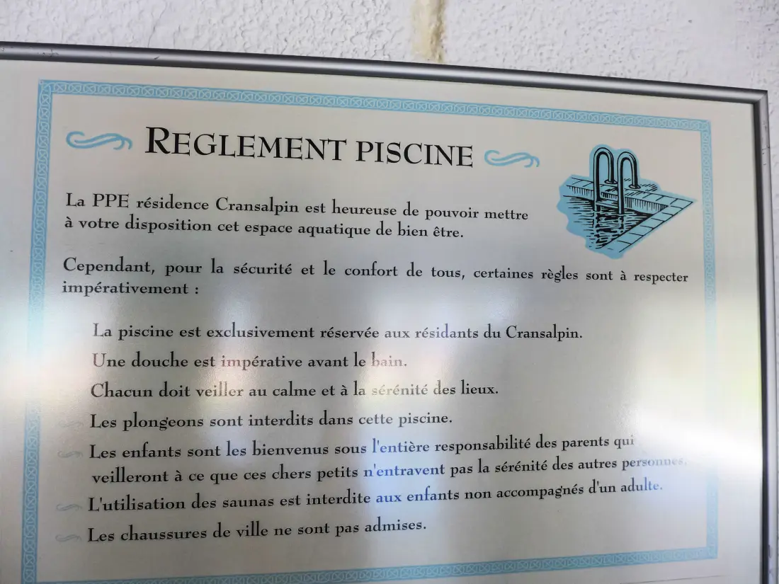 Résidence Cransalpin Apt. 25 / Secteur 1