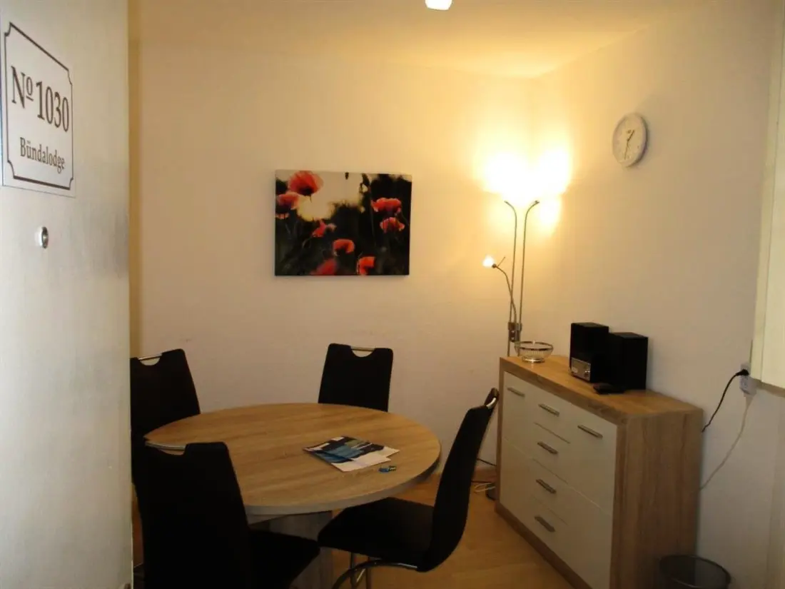 Résidence Bündalodge 1030 Appartement/Fewo, Dusche oder Bad, WC 1-Zimmerwohnung