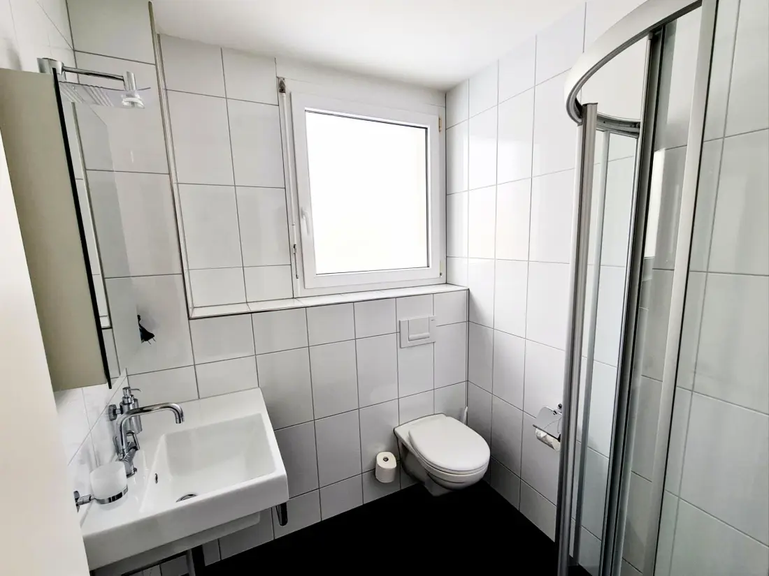Résidence Mühlestrasse 3C Appartement/Fewo, Dusche und Bad, WC 3½-Zimmerwohnung