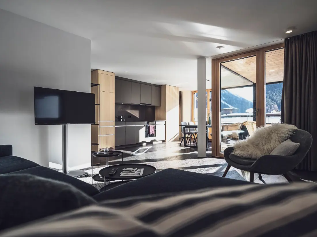 Résidence Parsenn Resort Appartement/Fewo, Dusche, WC, 1 Schlafraum 2½-Zimmerwohnung