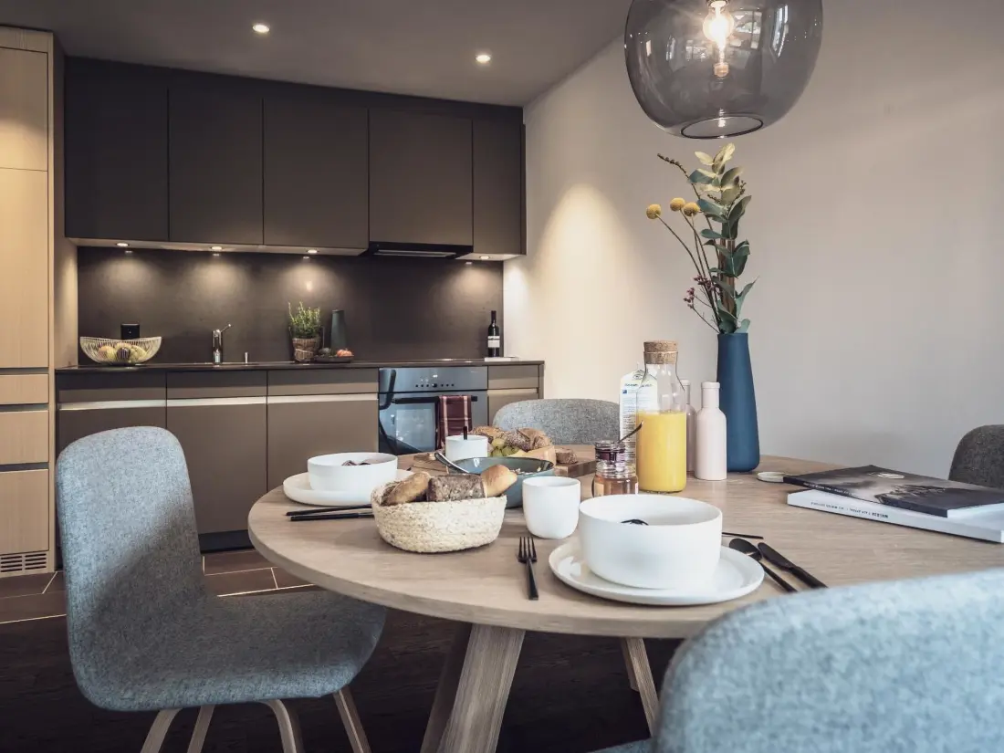 Résidence Parsenn Resort Appartement/Fewo, Dusche, WC, 1 Schlafraum 2½-Zimmerwohnung