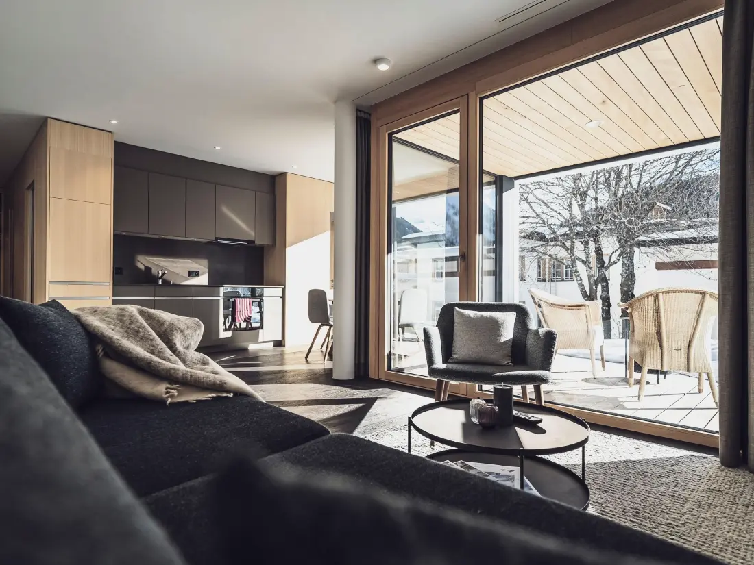 Résidence Parsenn Resort Appartement/Fewo, Dusche, WC, 1 Schlafraum 2½-Zimmerwohnung