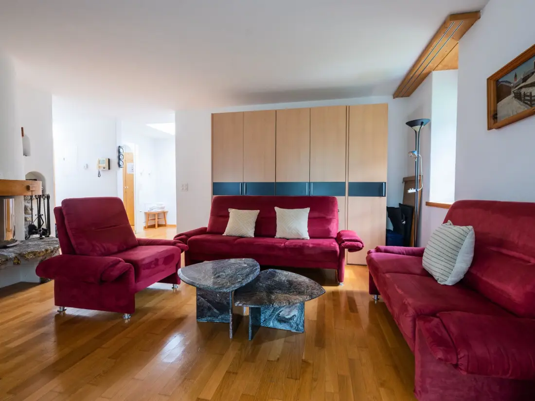 Résidence Skistrasse 8B Appartement/Fewo, Dusche oder Bad, WC 3½-Zimmerwohnung