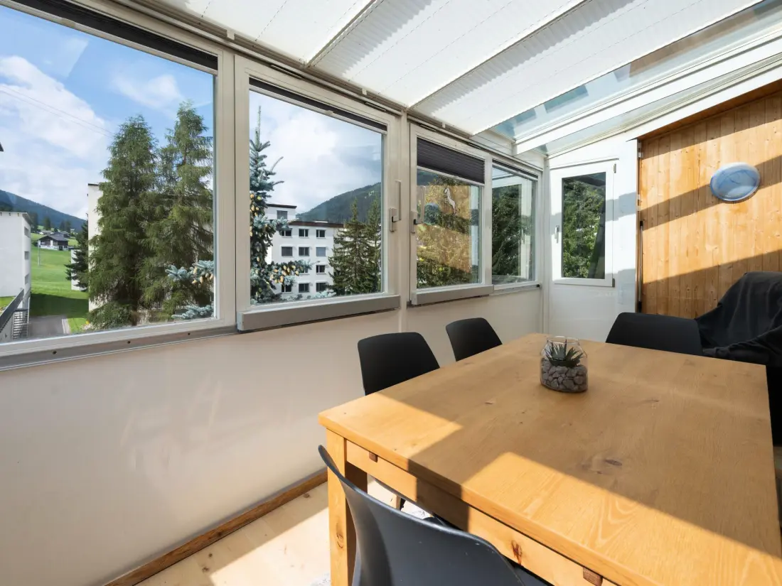 Résidence Skistrasse 8B Appartement/Fewo, Dusche oder Bad, WC 3½-Zimmerwohnung