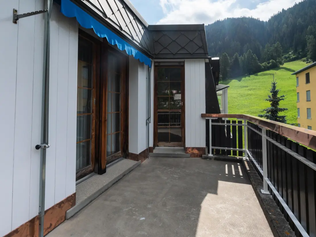 Résidence Skistrasse 8B Appartement/Fewo, Dusche oder Bad, WC 3½-Zimmerwohnung