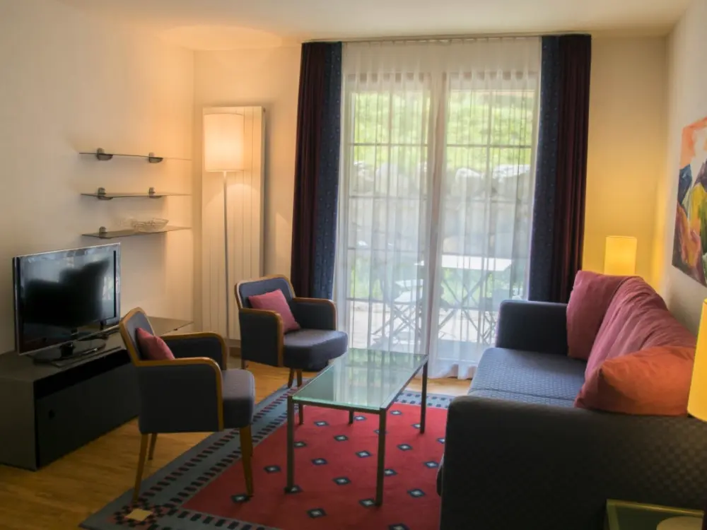 Résidence Hapimag Resort Flims, (Flims Waldhaus). Apartment mit 2 Schlafzimmern im Erdges