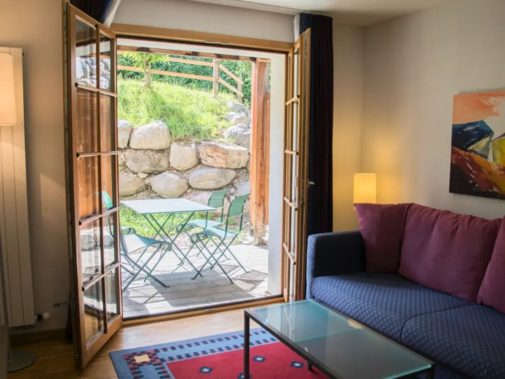 Résidence Hapimag Resort Flims, (Flims Waldhaus). Apartment mit 2 Schlafzimmern im Erdges