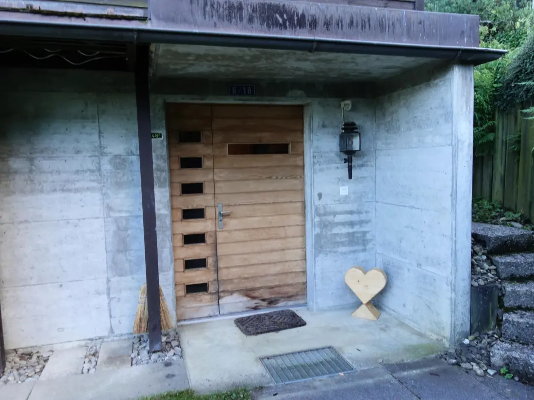 Résidence Bergperle Ferienhaus, Dusche, WC, Terrasse Ferienhaus, Dusche, WC, Terrasse