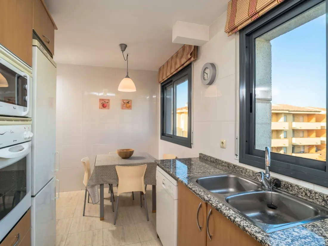 Résidence Costabravaforrent Balcó 7, mit gemeinschaftlichem Schwimmbad