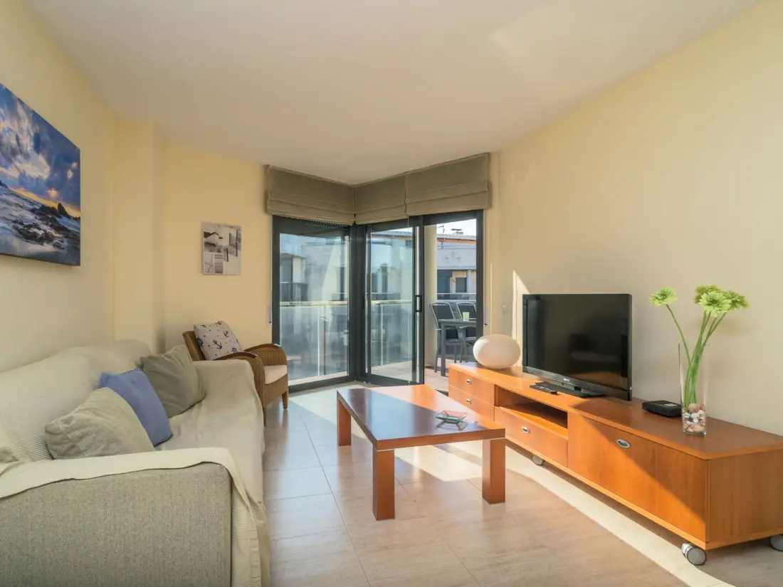 Résidence Costabravaforrent Balcó 7, mit gemeinschaftlichem Schwimmbad