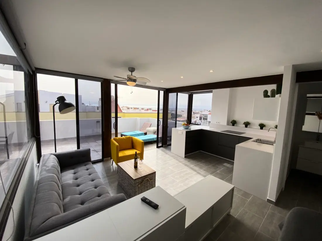 Résidence Cotillo Sunshine Penthouse mit Meerblick