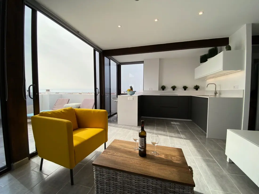 Résidence Cotillo Sunshine Penthouse mit Meerblick