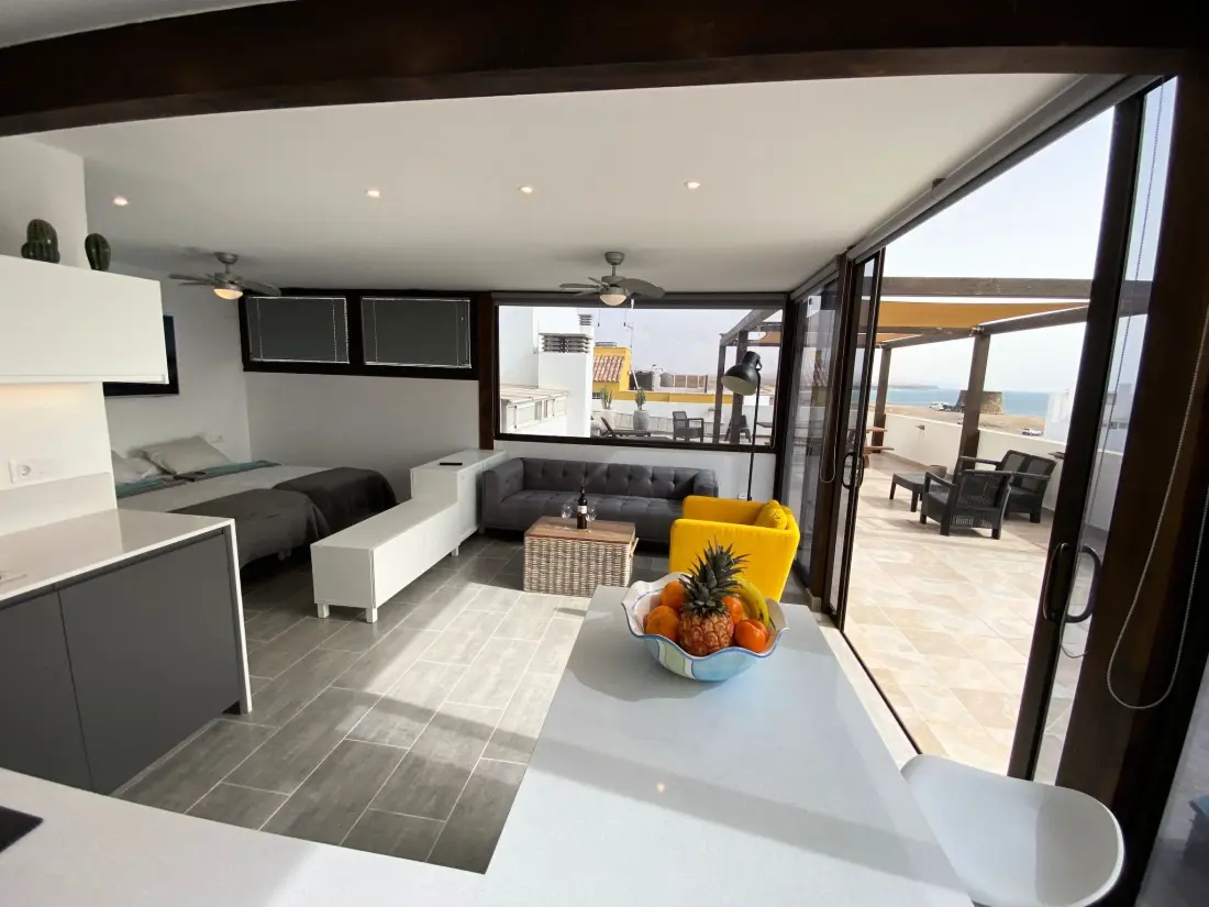 Résidence Cotillo Sunshine Penthouse mit Meerblick