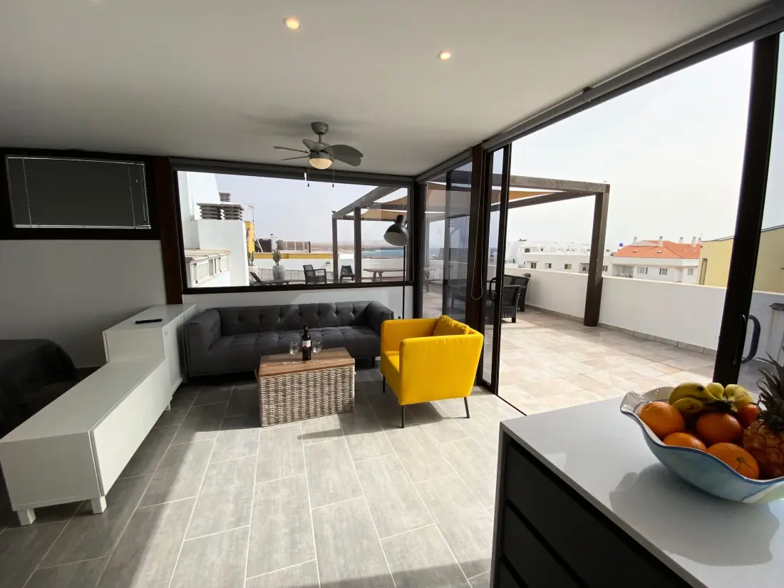 Résidence Cotillo Sunshine Penthouse mit Meerblick