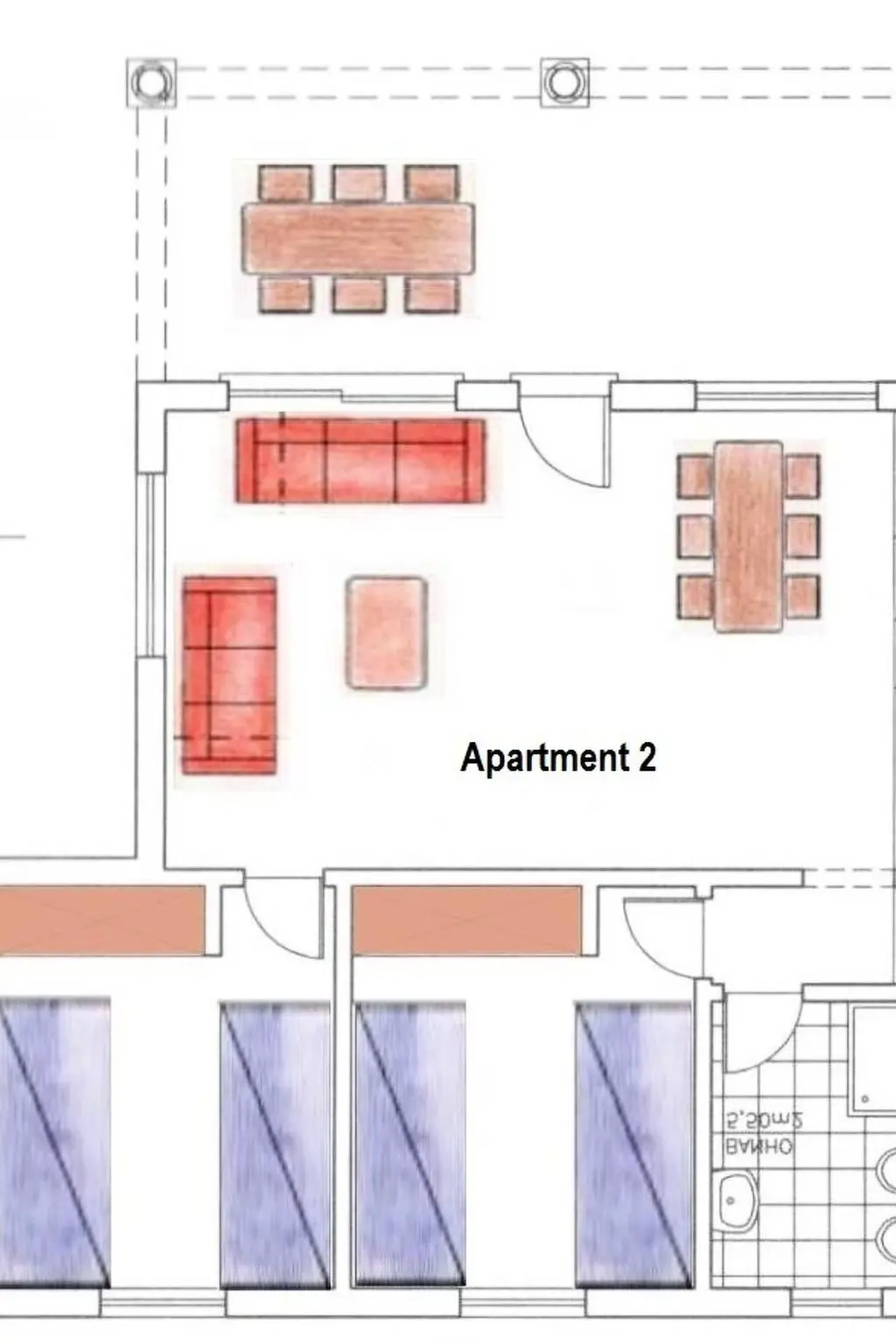 Résidence mit Terrasse und Gemeinschaftspool