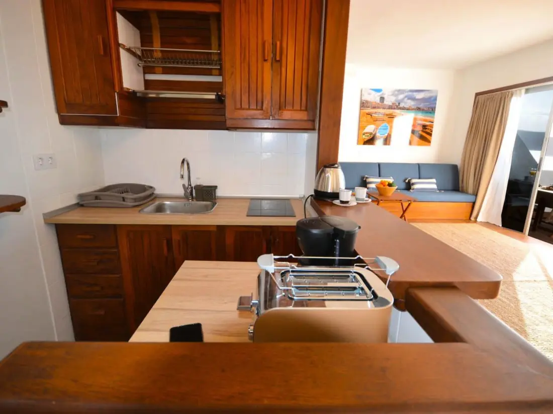 Résidence Wohnung mit privater Terrasse und Meerblick