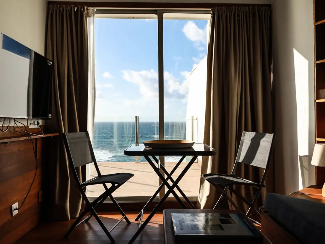 Résidence Wohnung mit privater Terrasse und Meerblick