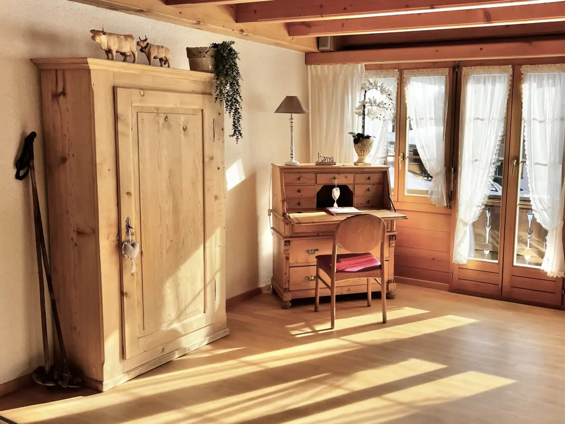 Résidence Chalet Rotebächli Appartement/Fewo, Bad, WC, 2 Schlafräume 4-Bettwohnung
