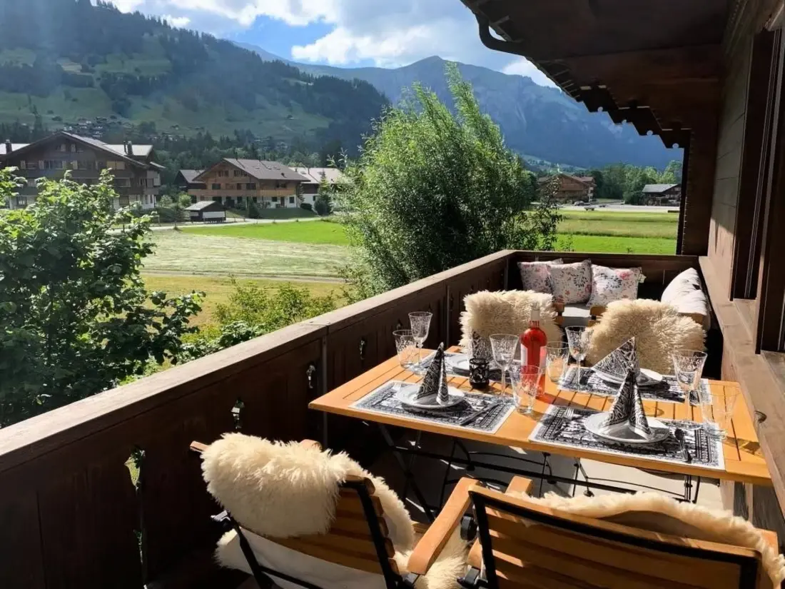 Résidence Chalet Rotebächli Appartement/Fewo, Bad, WC, 2 Schlafräume 4-Bettwohnung
