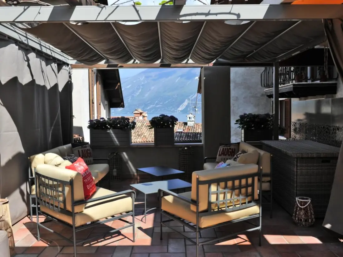 Résidence Ein-Zimmer-Wohnung 'Bella Vacanza 7' mit Blick aufs Wasser