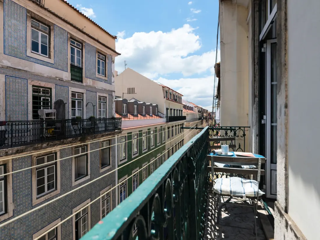 Résidence Die Memoiren der traditionellen Künste, Balcony at Downtown
