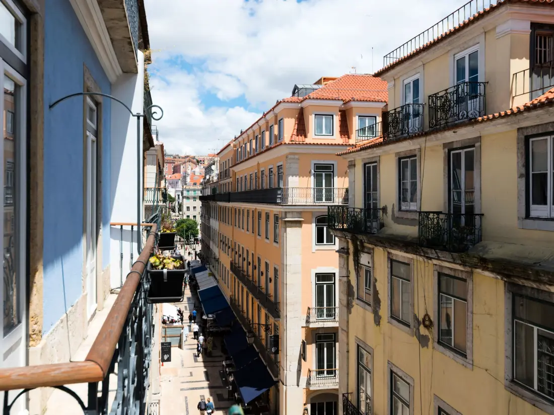 Résidence Die Memoiren der traditionellen Künste, Balcony at Downtown