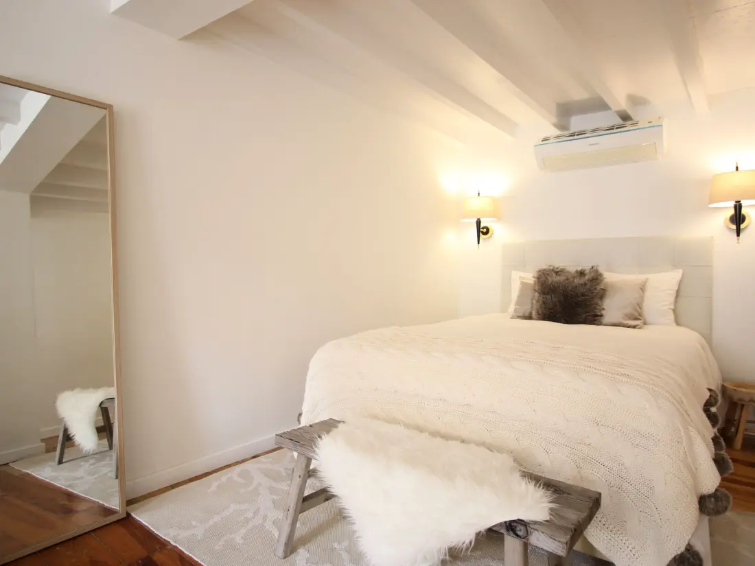 Résidence Schicker urbaner Rückzugsort in der Innenstadt, Balkon und Ausblick