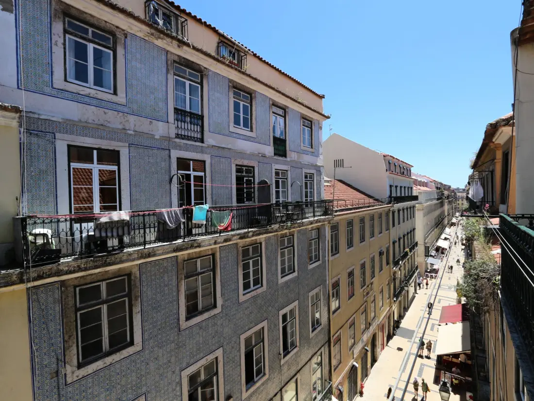 Résidence Schicker urbaner Rückzugsort in der Innenstadt, Balkon und Ausblick