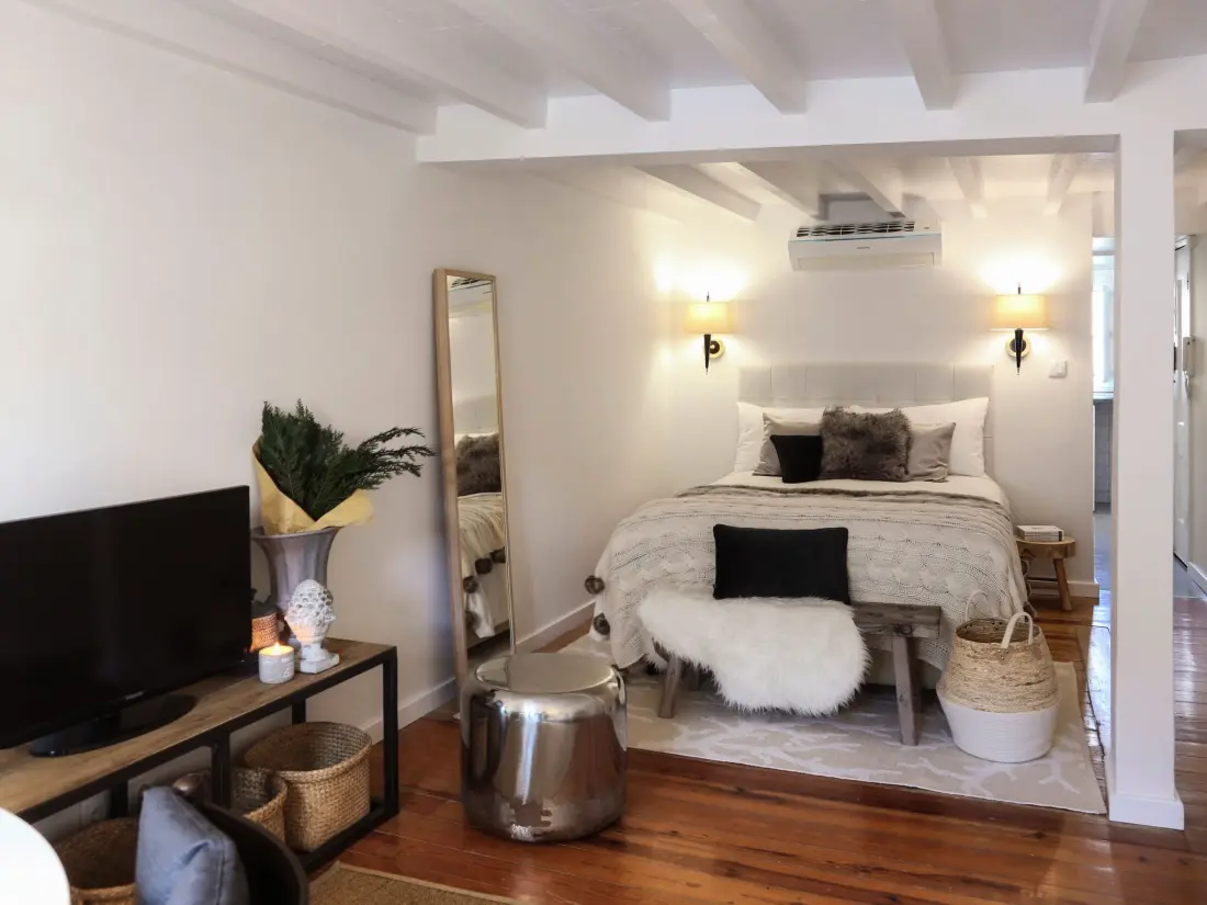 Résidence Schicker urbaner Rückzugsort in der Innenstadt, Balkon und Ausblick