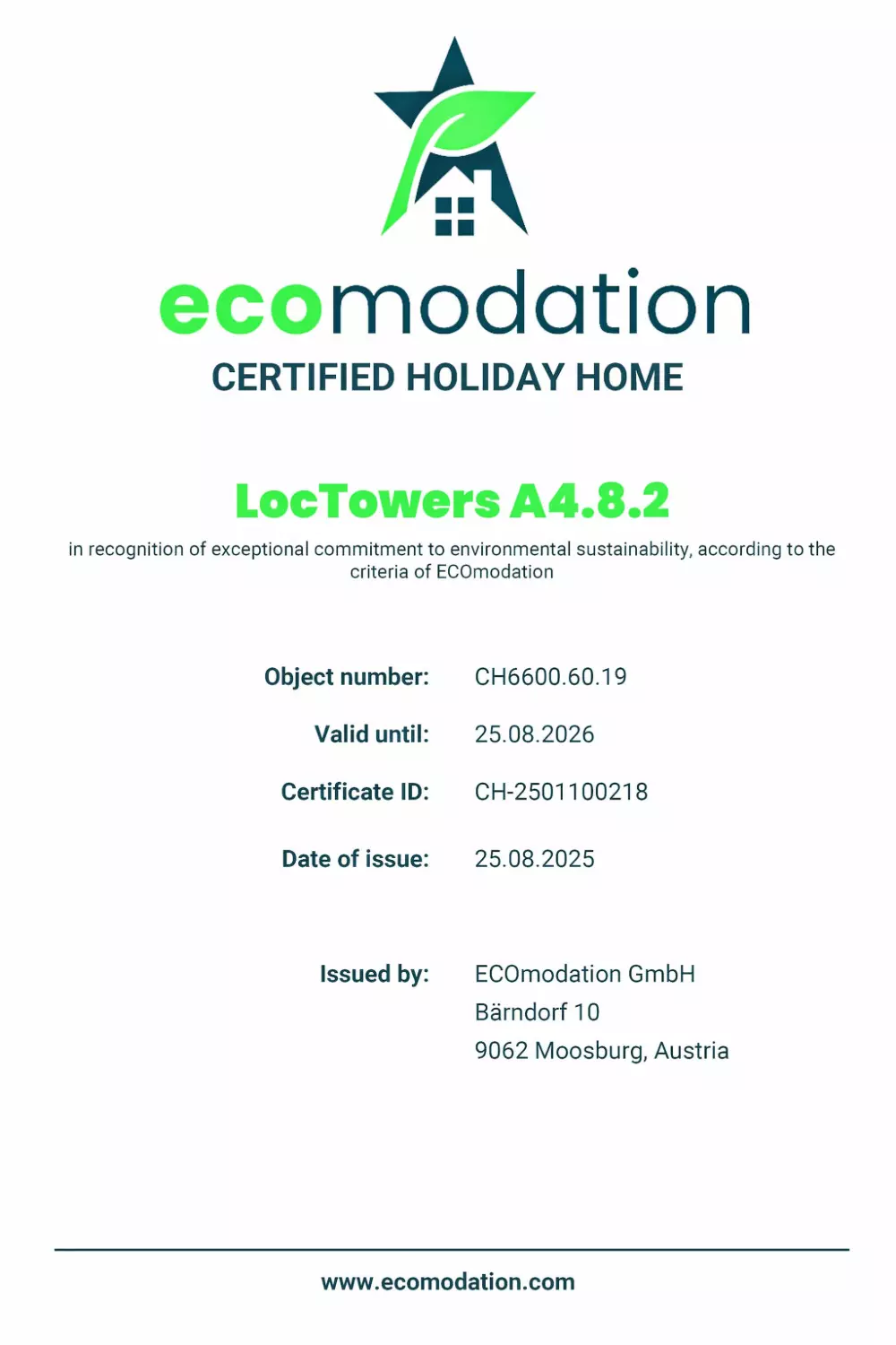 Résidence LocTowers A4.9.2